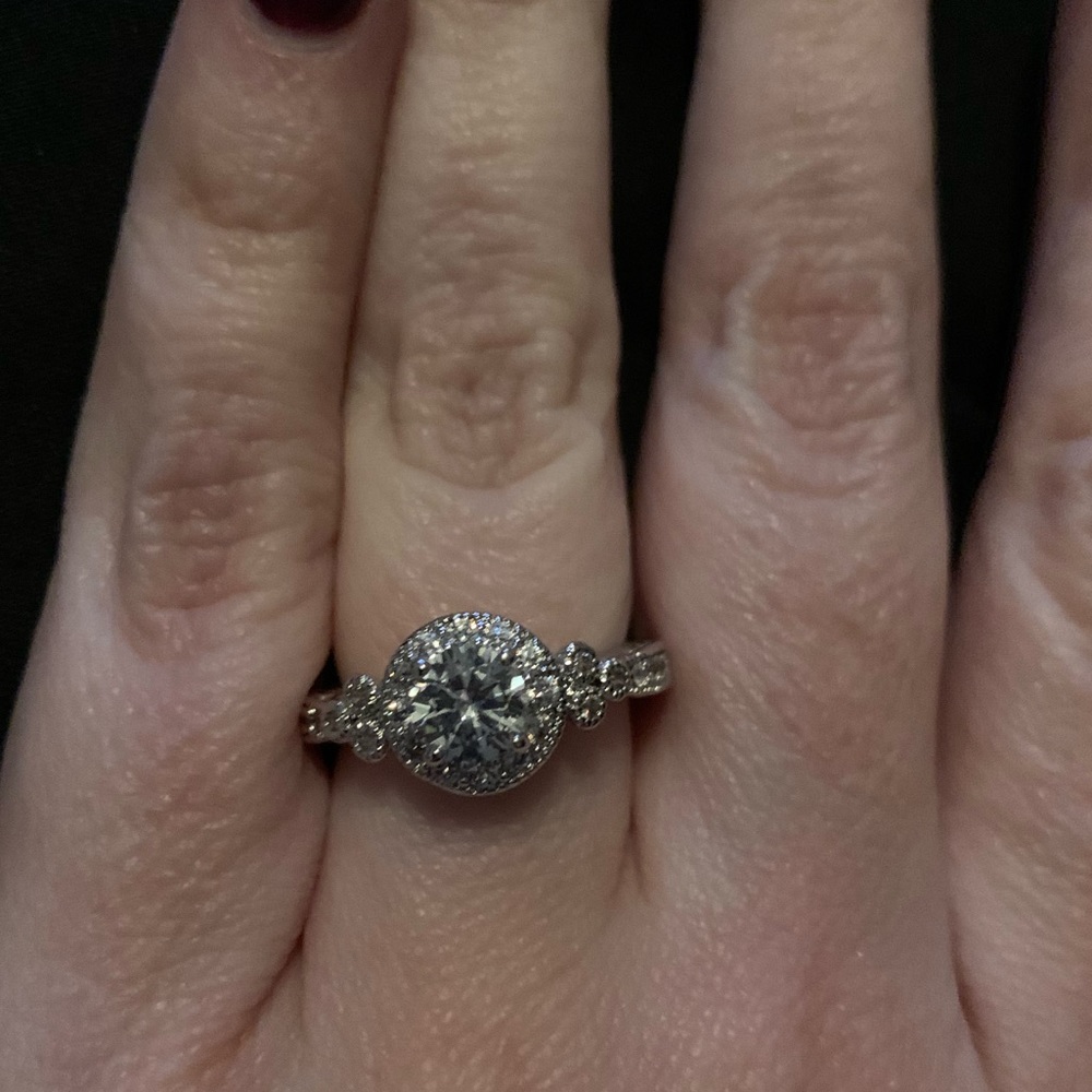 Cubic Zirconia Ring Silver